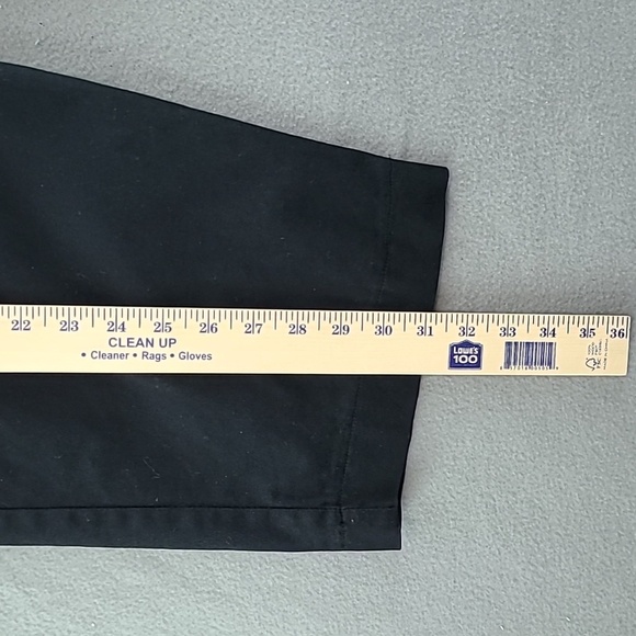 COLDWATER CREEK Women's Black Cotton / Spandex Capri Pants - Size 16 - Picture 5 of 10